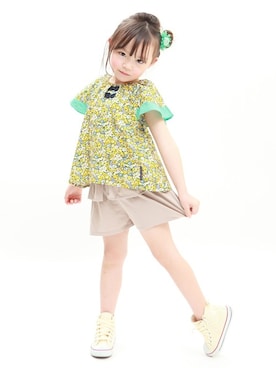 「RAGMART（ラグマート）のアイテム（パンツ）」を使った、RAGMARTさん（キッズ・107cm）の夏コーディネート