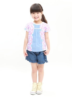 「RAGMART（ラグマート）のアイテム」を使った、RAGMARTさん（キッズ・109cm）の夏コーディネート