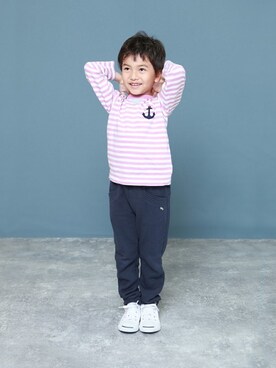 「RAGMART（ラグマート）のアイテム」を使った、RAGMARTさん（キッズ・106cm）の秋コーディネート