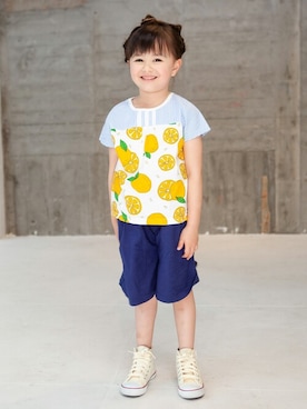 「アイテム（トップス）」を使った、RAGMARTさん（キッズ・106cm）の夏コーディネート