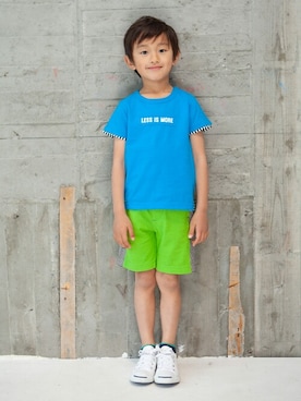 「RAGMART（ラグマート）のアイテム」を使った、RAGMARTさん（キッズ・110cm）の夏コーディネート