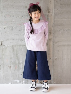 「RAGMART（ラグマート）のアイテム（トップス）」を使った、RAGMARTさん（キッズ・109cm）の夏コーディネート