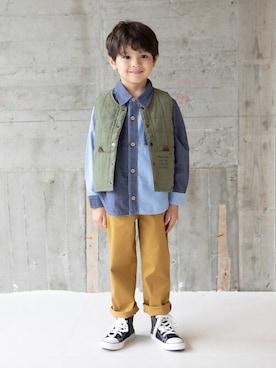 「RAGMART（ラグマート）のアイテム」を使った、RAGMARTさん（キッズ・108cm）の秋コーディネート