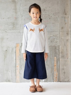 「RAGMART（ラグマート）のアイテム」を使った、RAGMARTさん（キッズ・110cm）の秋コーディネート