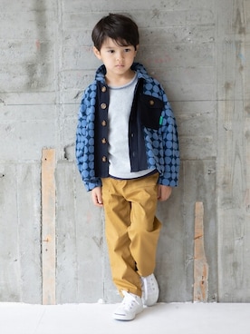 「RAGMART（ラグマート）のアイテム」を使った、RAGMARTさん（キッズ・108cm）の秋コーディネート