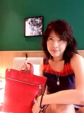 「Desigual（デシグアル）のアイテム（ワンピース/ドレス）」を使った、wuatwearさん（レディース・157cm）の秋コーディネート