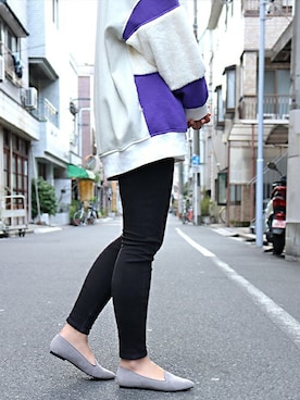 「ポインテッドトゥパンプス」｜ZealMarket/SFWさん（レディース・161cm）の春コーディネート