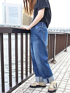 「Dedes（デデス）のアイテム」を使った、ZealMarket/SFWさん（レディース・161cm）の春コーディネート