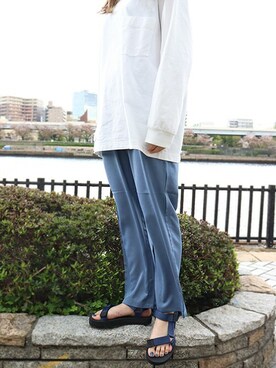 「AAA+（サンエープラス）のアイテム」を使った、ZealMarket/SFWさん（レディース・161cm）の春コーディネート