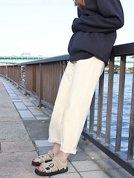 「Dedes（デデス）のアイテム」を使った、ZealMarket/SFWさん（レディース・161cm）の春コーディネート