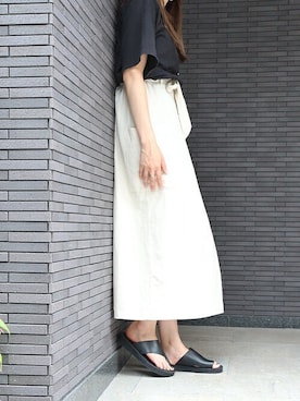 「AAA+（サンエープラス）のアイテム」を使った、ZealMarket/SFWさん（レディース・161cm）の秋コーディネート