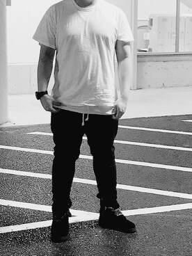 「エアリズム」｜DAICHIさん（メンズ・172cm）の夏コーディネート