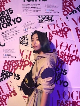 「UNIF（ユニフ）のアイテム」を使った、chihiroさん（レディース・161cm）の秋コーディネート