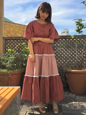 merry jenny 原宿店さん（レディース・160cm）の春コーディネート