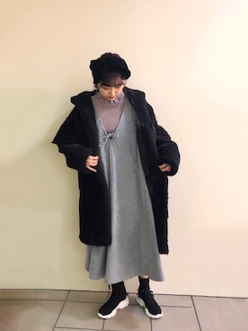 merry jenny 原宿店さん（レディース・153cm）の冬コーディネート