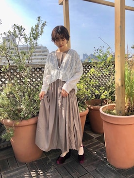 「アイテム（その他シューズ）」を使った、merry jenny 原宿店さん（レディース・162cm）の夏コーディネート