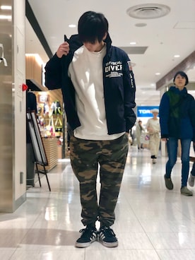 りいちさん（メンズ・168cm）の春コーディネート