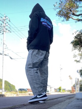 「BEN DAVIS（ベンデイビス）のアイテム（ジャケット/アウター）」を使った、sk8hirotoooooさん（メンズ・170cm）の冬コーディネート
