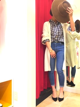 「DRWCYS（ドロシーズ）のアイテム（シューズ）」を使った、Ayakaさん（レディース・157cm）の冬コーディネート