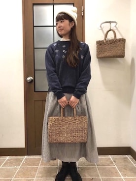 satomiさん（レディース・152cm）の秋コーディネート