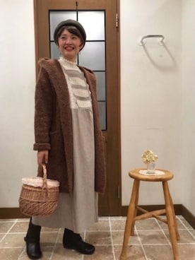 satomiさん（レディース・152cm）の秋コーディネート