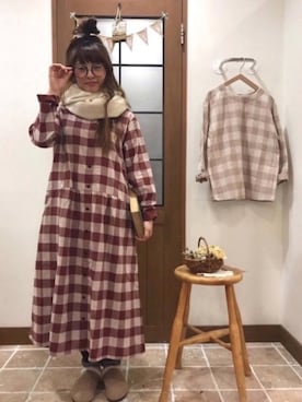 satomiさん（レディース・152cm）の秋コーディネート