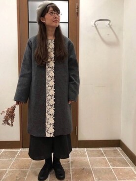 satomiさん（レディース・152cm）の秋コーディネート