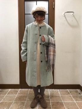 satomiさん(レディース・152cm)の冬コーディネート