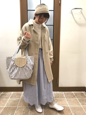 satomiさん(レディース・152cm)の春コーディネート