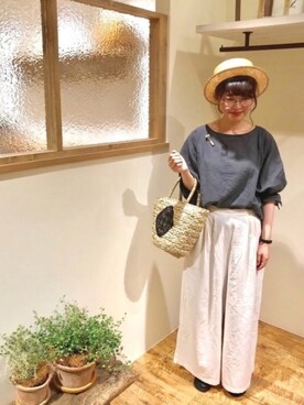 satomiさん（レディース・152cm）の夏コーディネート