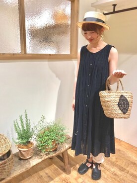 satomiさん（レディース・152cm）の夏コーディネート