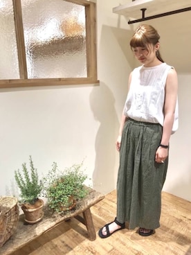 satomiさん（レディース・152cm）の夏コーディネート