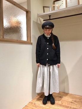 satomiさん（レディース・152cm）の冬コーディネート