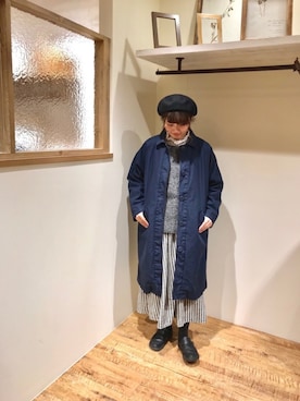 satomiさん（レディース・152cm）の冬コーディネート
