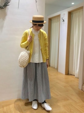 satomiさん（レディース・152cm）の春コーディネート