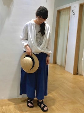 satomiさん（レディース・152cm）の春コーディネート