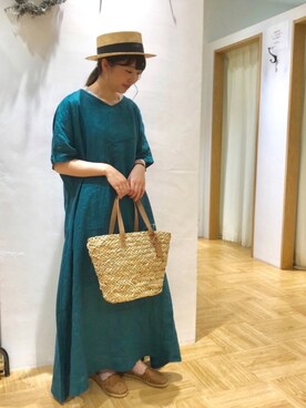 「平成最後のWEARISTAセンバツ」｜「アイテム（サンダル）」を使った、satomiさん（レディース・152cm）の春コーディネート