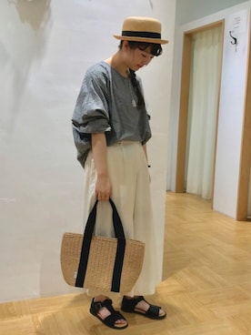 satomiさん（レディース・152cm）の春コーディネート