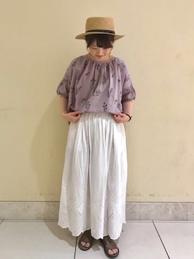 satomiさん（レディース・152cm）の春コーディネート