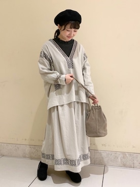 satomiさん（レディース・152cm）の秋コーディネート