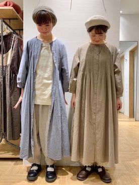 「TSUHARU by Samansa Mos2（ツハルバイサマンサモスモス）のアイテム（帽子）」を使った、satomiさん（レディース・152cm）の夏コーディネート