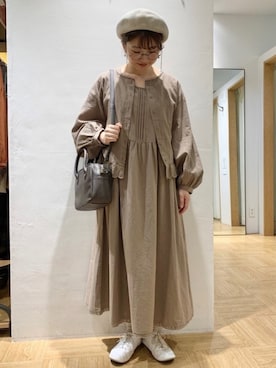 「TSUHARU by Samansa Mos2（ツハルバイサマンサモスモス）のアイテム（帽子）」を使った、satomiさん（レディース・152cm）の夏コーディネート