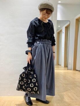 satomiさん（レディース・152cm）の秋コーディネート