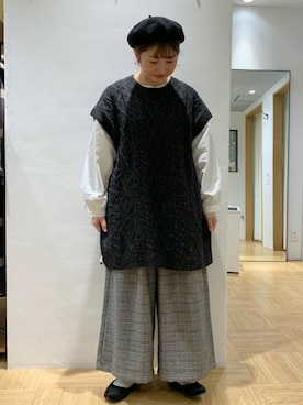 satomiさん（レディース・152cm）の冬コーディネート