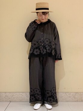 satomiさん（レディース・152cm）の春コーディネート