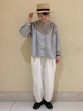 satomiさん（レディース・152cm）の春コーディネート