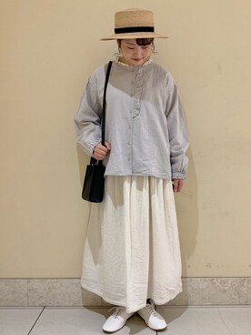satomiさん（レディース・152cm）の春コーディネート