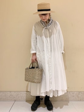 satomiさん（レディース・152cm）の春コーディネート