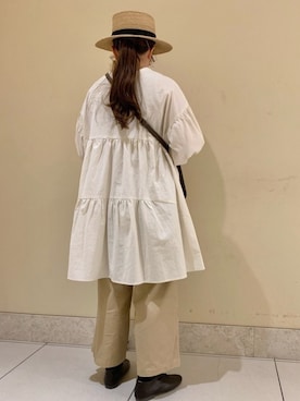 satomiさん（レディース・152cm）の春コーディネート