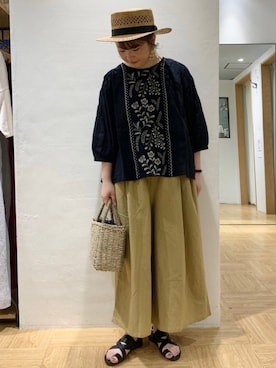 satomiさん（レディース・152cm）の春コーディネート